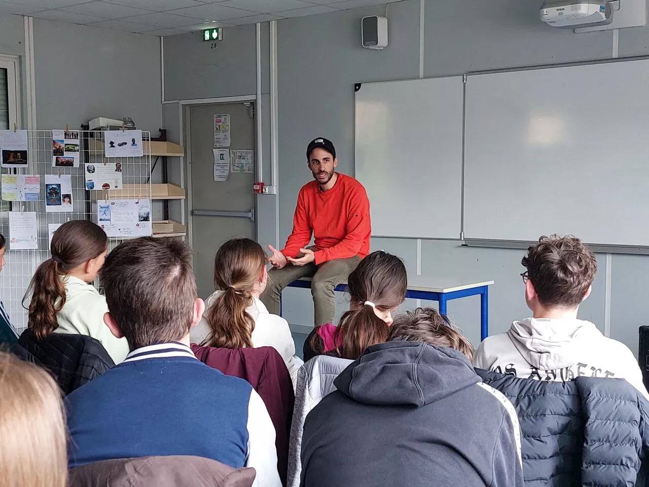 Seine-et-Marne : le producteur Arthur Goisset, lauréat d'un César, de retour dans son collège