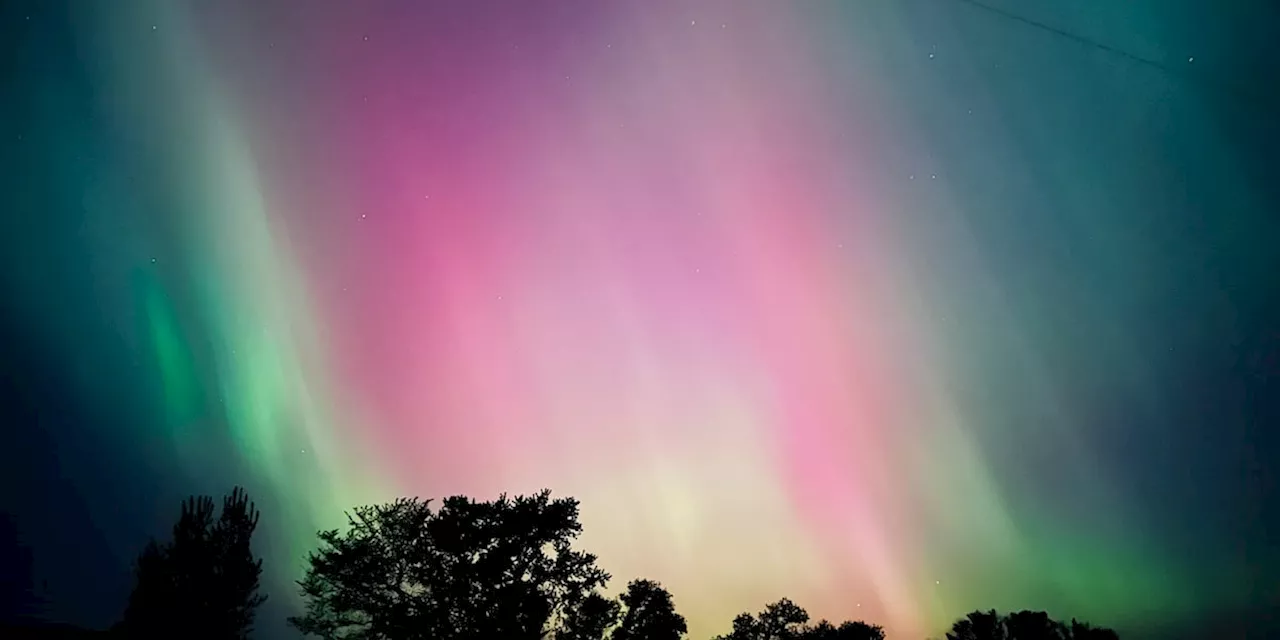 Solar storm puts on brilliant light show with another chance Saturday to see Northern Lights