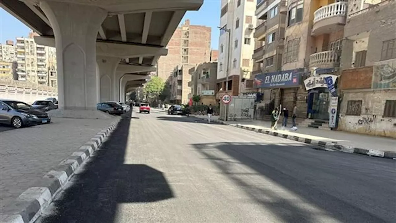 محافظ الجيزة: تطوير ورصف عدد من الطرق والمحاور