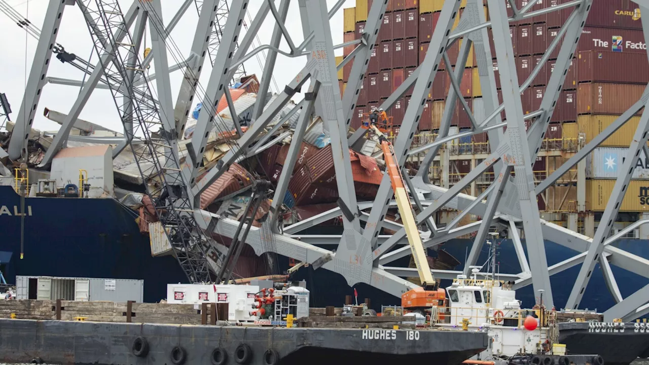 Baltimore Key bridge collapse: Crews prepare for controlled demolition