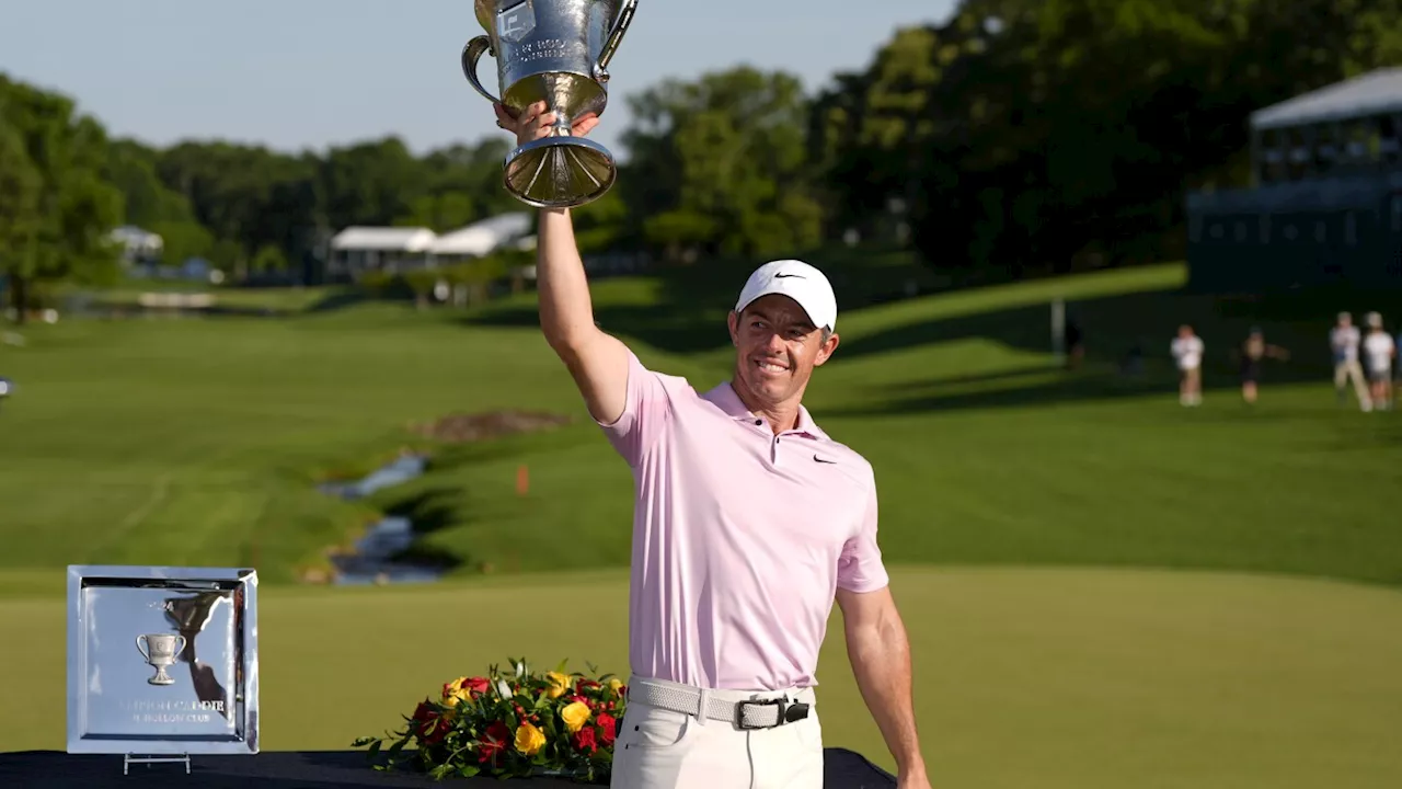 Rory McIlroy wins Wells Fargo; Rose Zhang takes Founders Cup to end Nelly Korda's streak