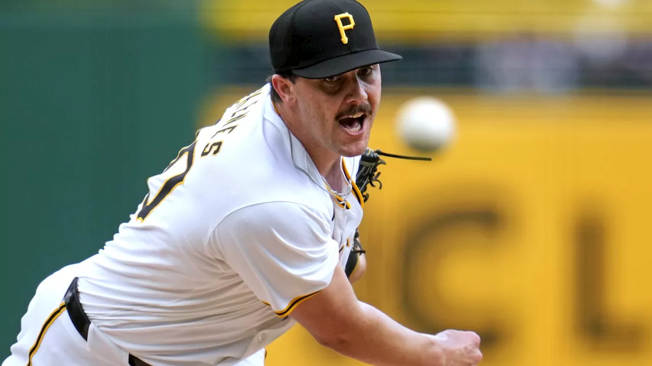 Skenes strikes out 7 in debut, Pirates hit 5 homers in 10-9 victory over the Cubs