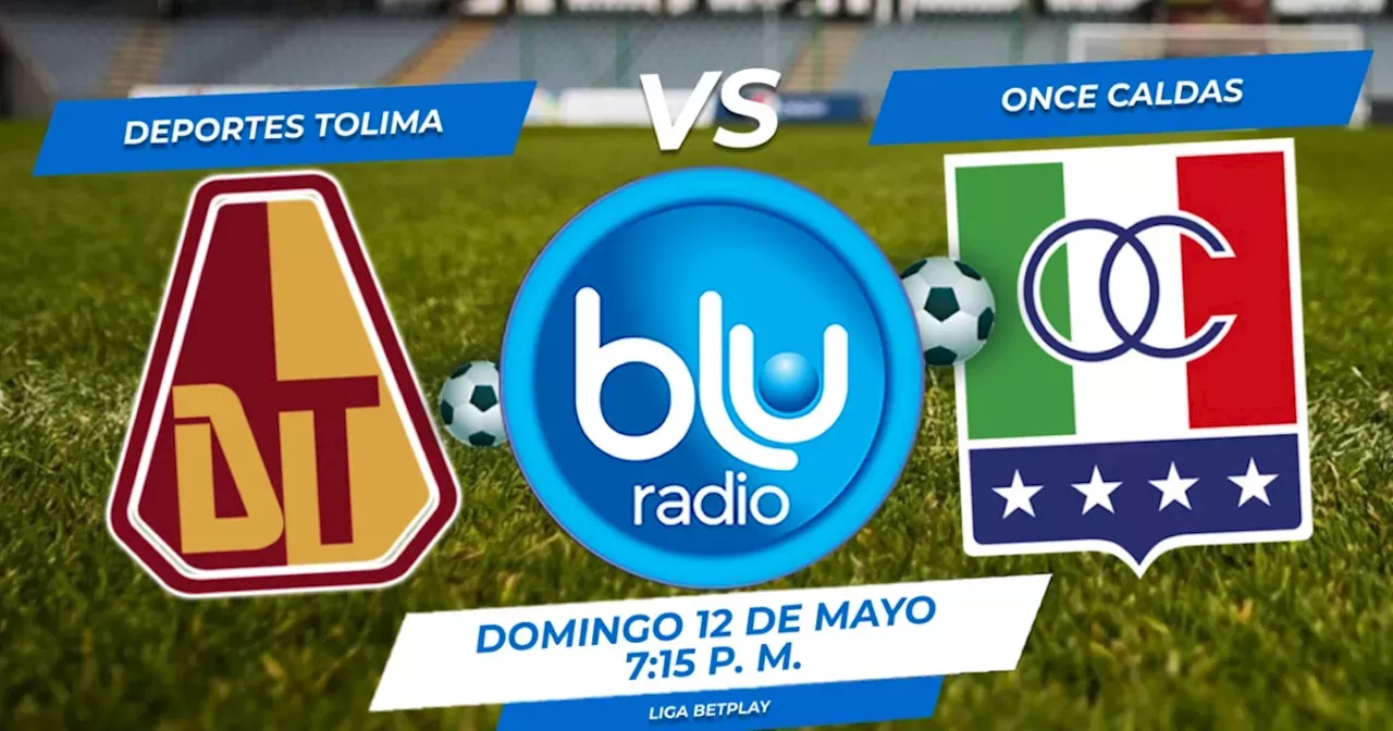 Liga Betplay: Deportes Tolima Vs. Once Caldas EN VIVO Hoy: Los ‘pijaos ...