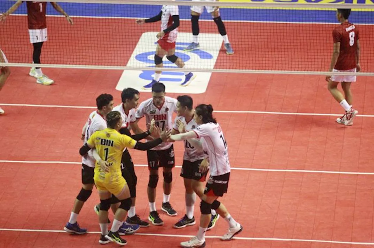  STIN BIN Hampir Juara Putaran 1, Penentuan Diwarnai Duel Seimbang Rivan Vs Spiker Liga Italia