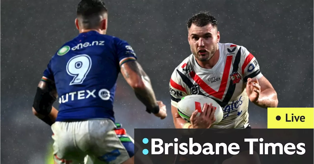 NRL Round 10 LIVE: Sydney Roosters v Warriors at Allianz Stadium