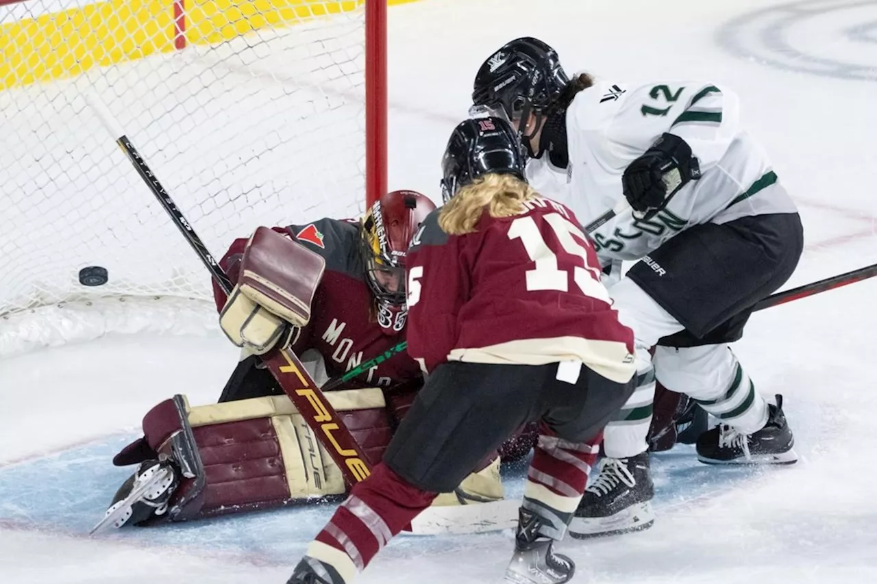 Boston beats Montreal 2-1 in triple overtime to take 2-0 lead in PWHL semifinal