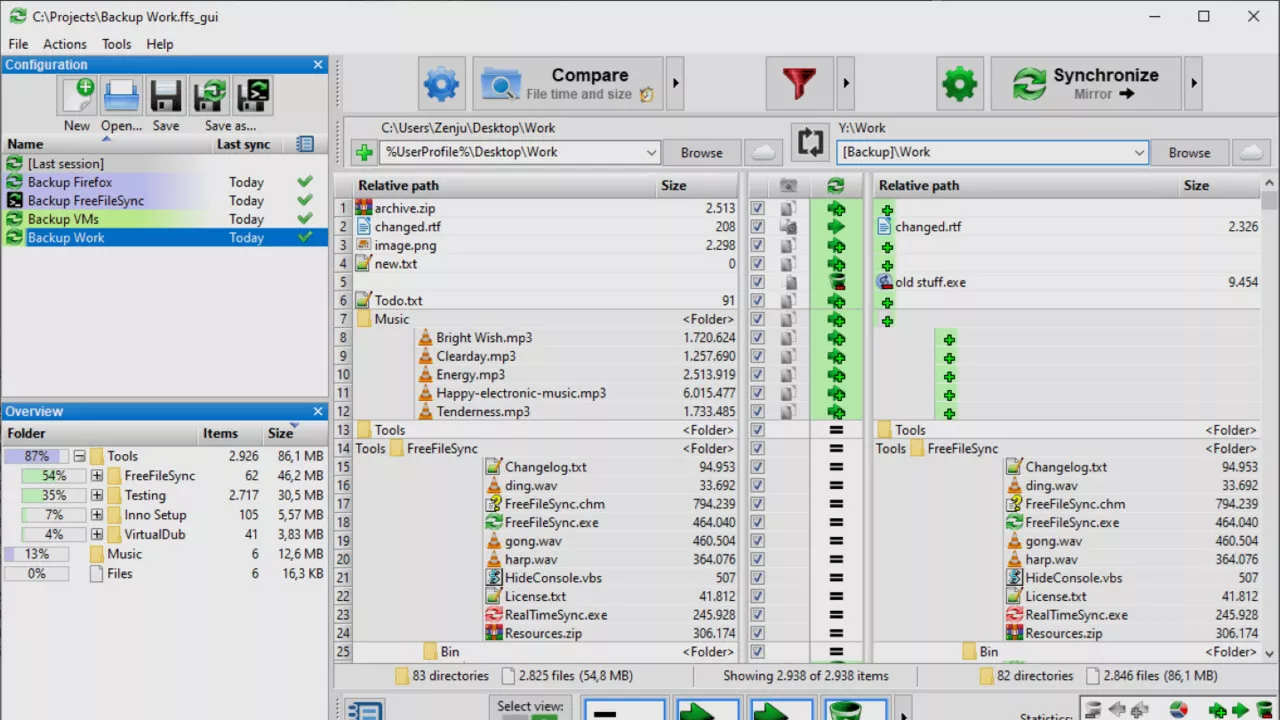 Open-Source-Sync-Tool: FreeFileSync 13.6 bringt diverse Fehlerkorrekturen