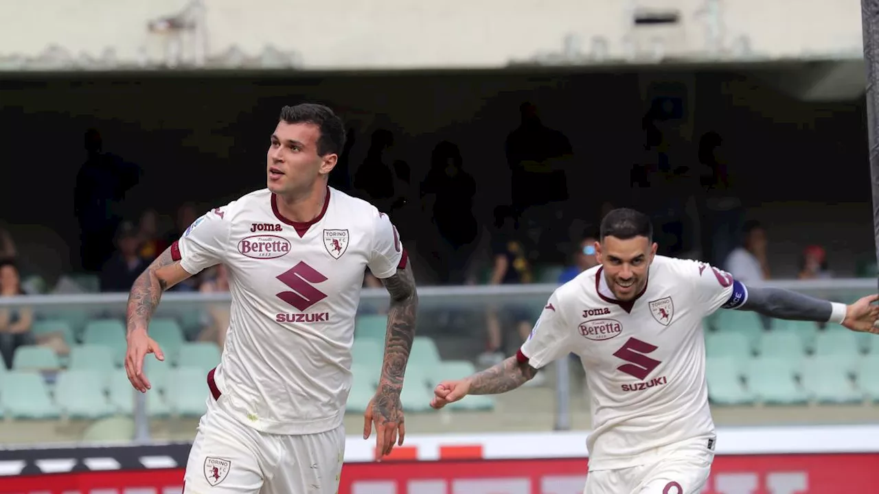 Verona-Torino 1-2, i gol dalla panchina: Savva e Pellegri rispondono a Swiderski