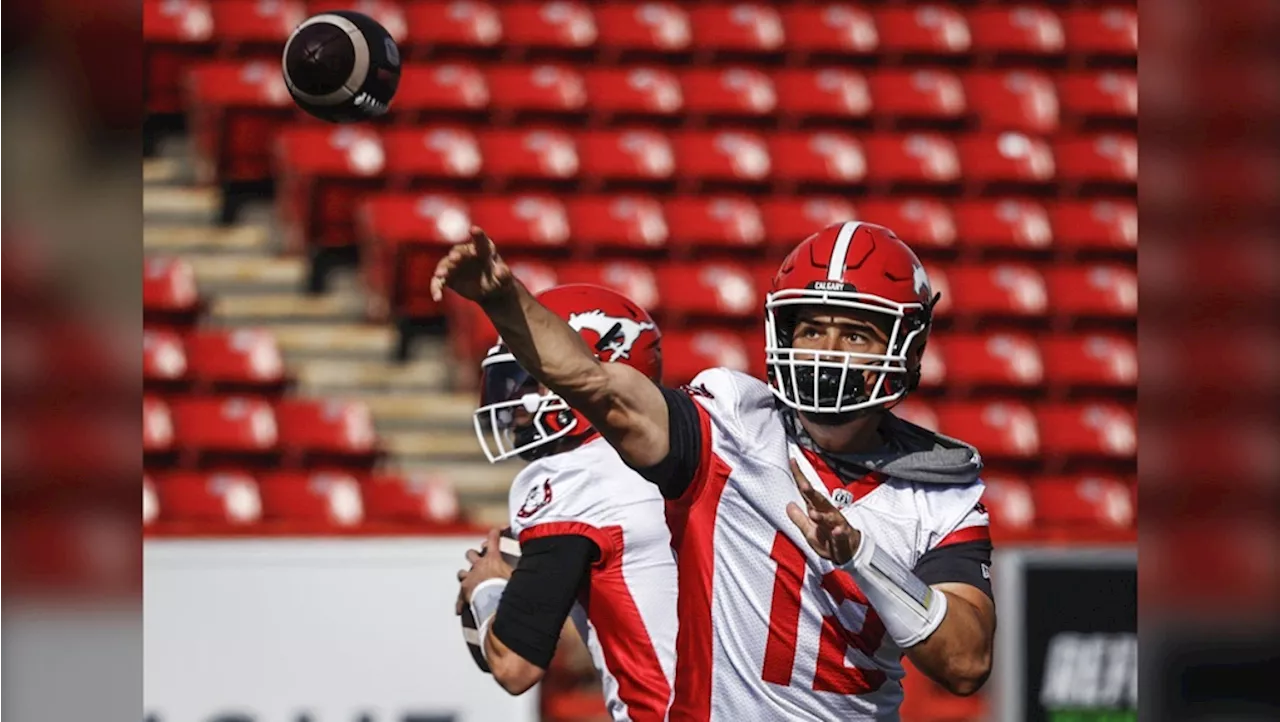 Calgary Stampeders' training camp opens with an abundance of quarterbacks