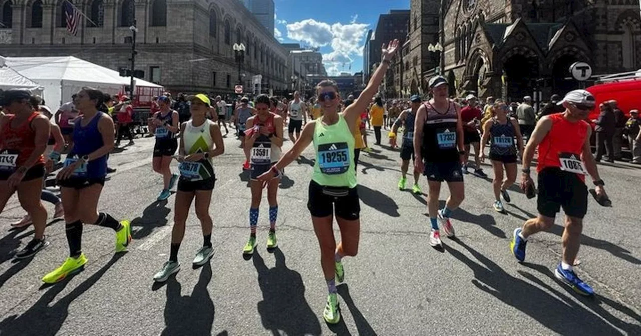 Broken foot doesn't stop Law and District Boston Marathon runner in fine month