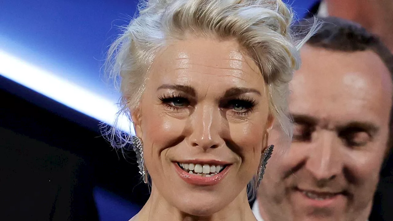 Hannah Waddingham drowns her sorrows after losing her BAFTA TV Award