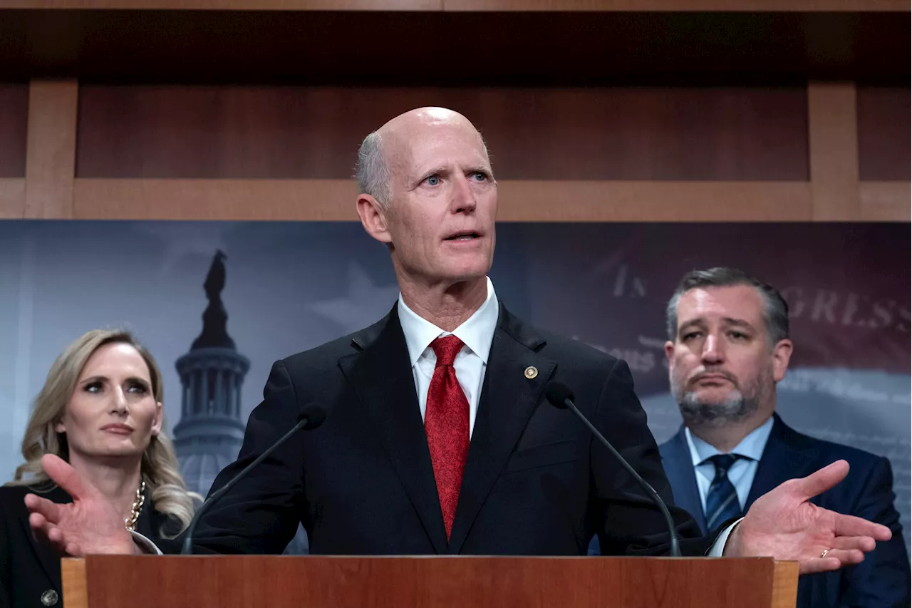 Rick Scott accuses Biden of joining ‘pro-Hamas’ side of Democratic Party