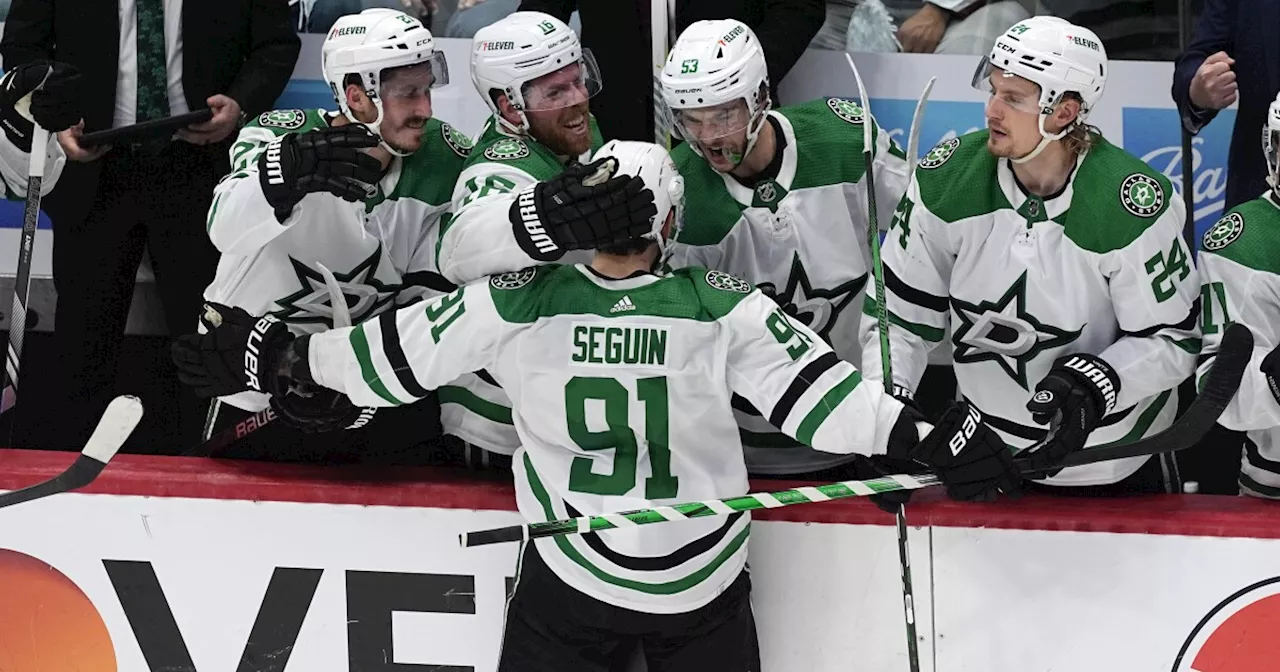 Seguin, Stankoven each score twice as Stars beat Avalanche 4-1 in Game 3