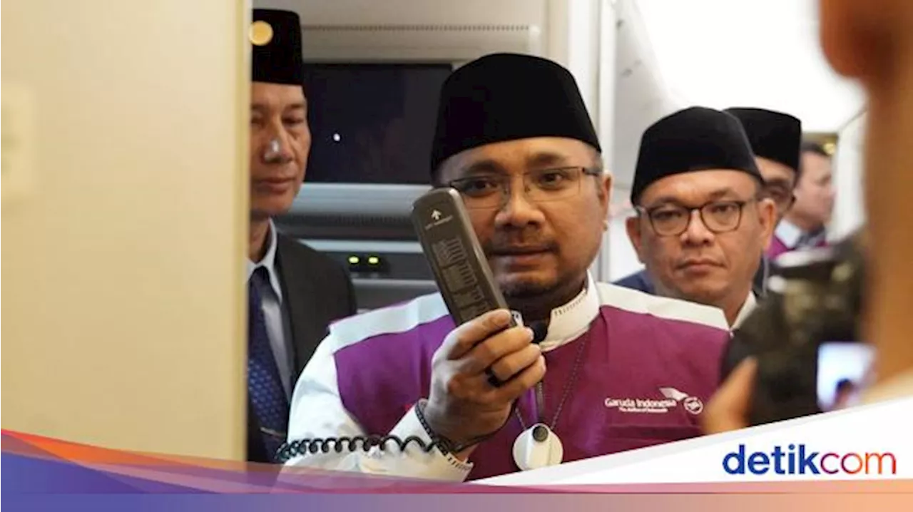 Pesan Menag Lepas Jemaah Haji: Jangan Selipkan Niat Selain Ibadah