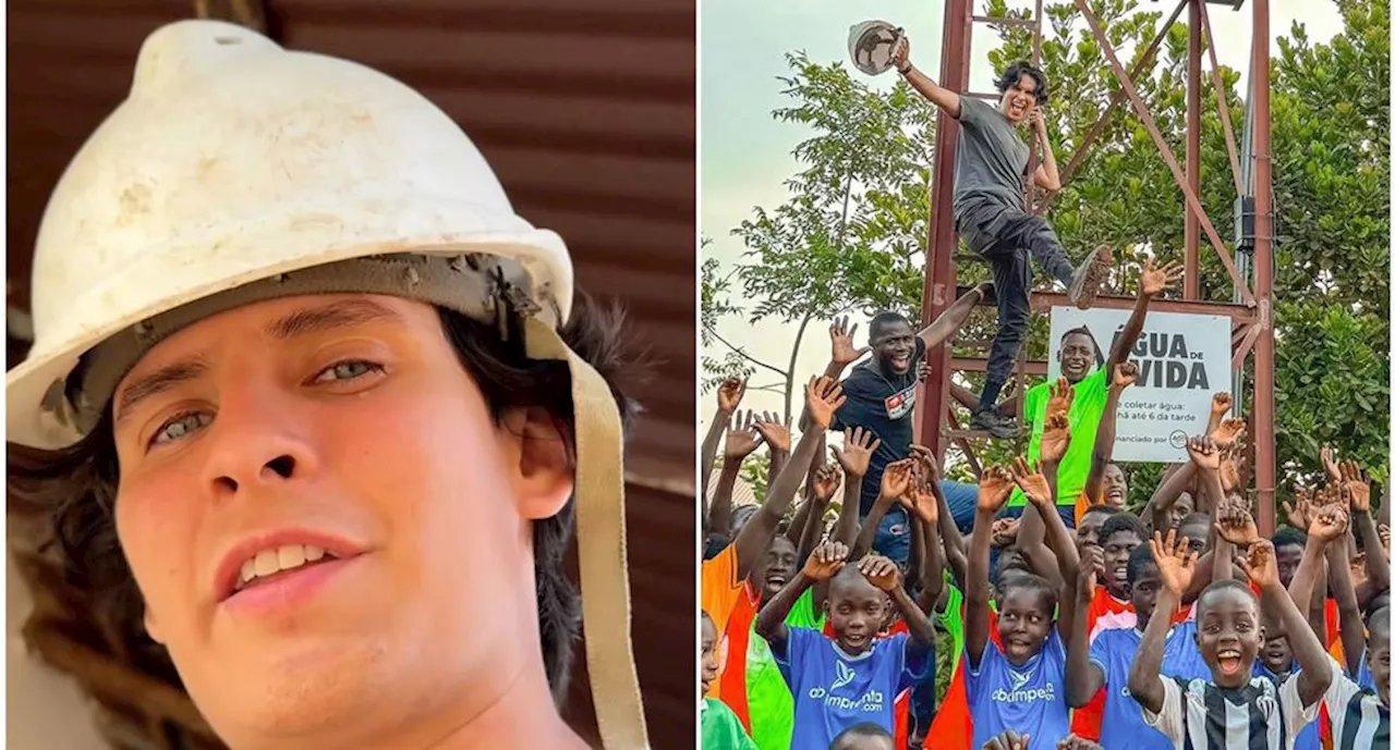 Influencer Alexis Omman construye pozo de agua en África y manda mensaje a MrBeast: VIDEO