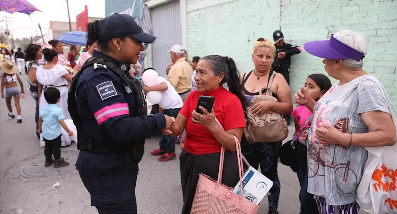 'Operativo violeta' arranca en 10 colonias de Valle de Chalco con reportes de agresión a mujeres