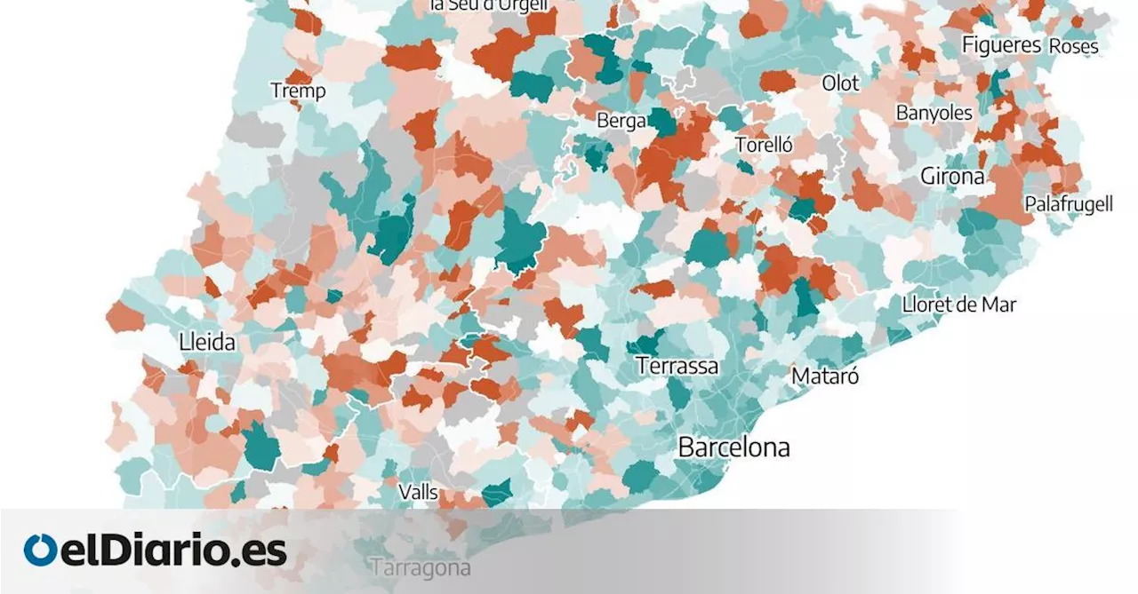 Consulta los datos de participación en Catalunya a las 13.00, municipio a municipio