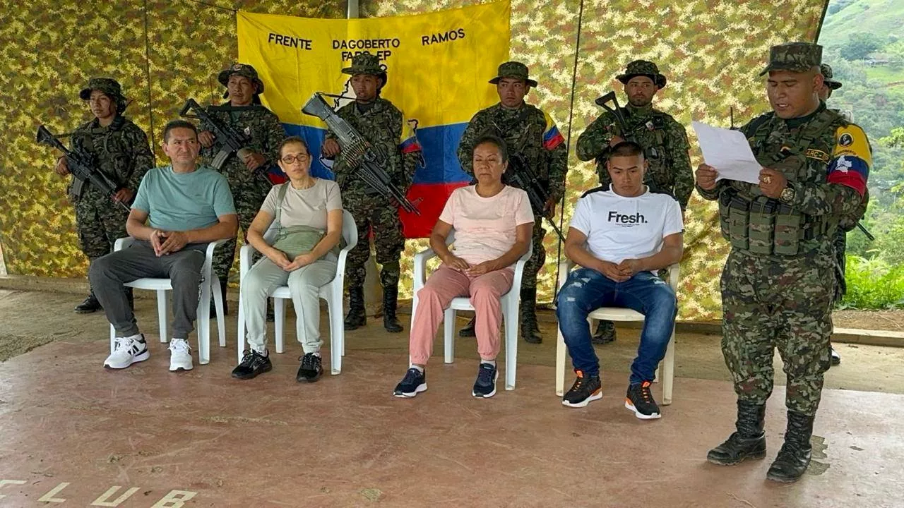 Fueron liberados fiscales secuestrados por el Estado mayor central en Cauca