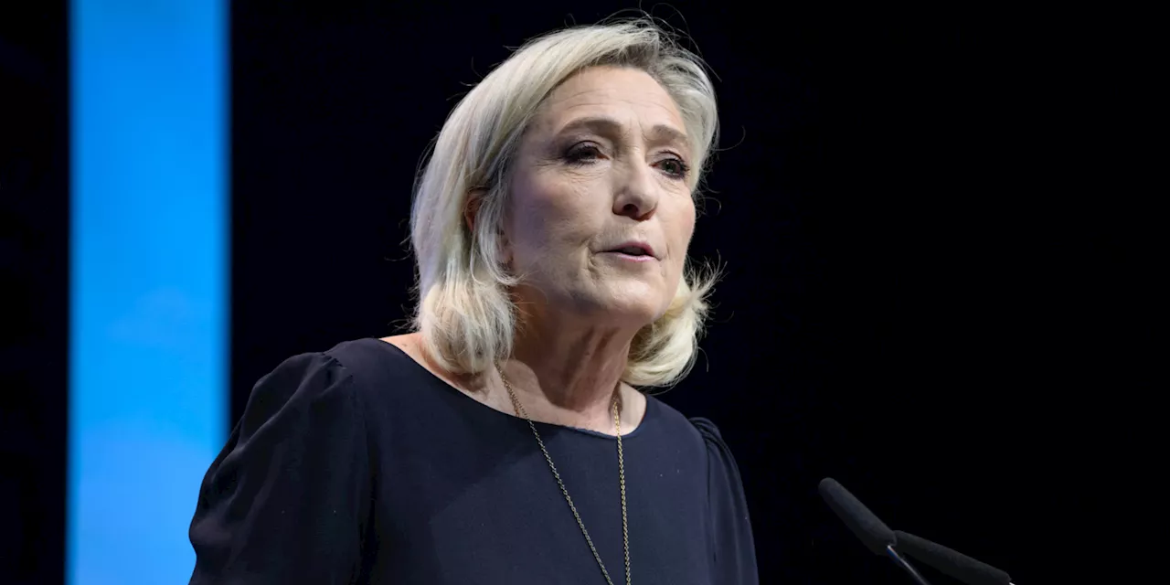 Marine Le Pen trouve «très utile» de débattre avec Emmanuel Macron, mais après les européennes