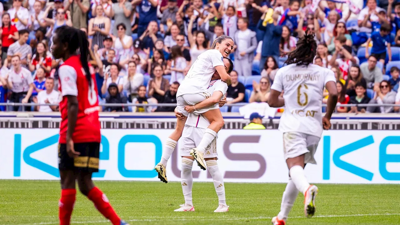  Reims : 6-0 - Un carton et une qualif' : Lyon rejoint le PSG en finale