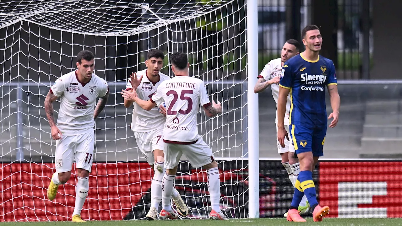 Verona-Torino 1-2: i gialloblù sognano la salvezza, poi Savva e Pellegri ribaltano tutto