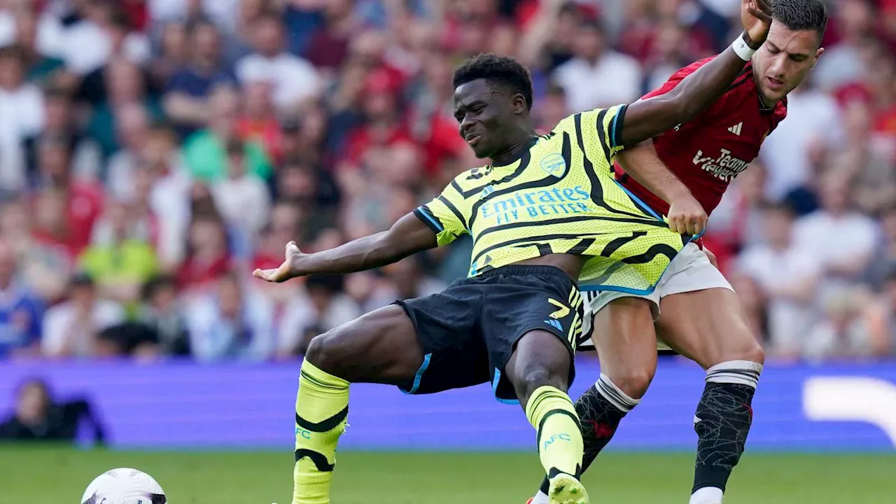 Man Utd 0-1 Arsenal: Trossard goal v depleted Red Devils keeps Gunners in title race