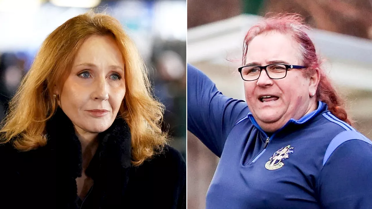 JK Rowling leads criticism after transgender woman managing women's soccer club is celebrated