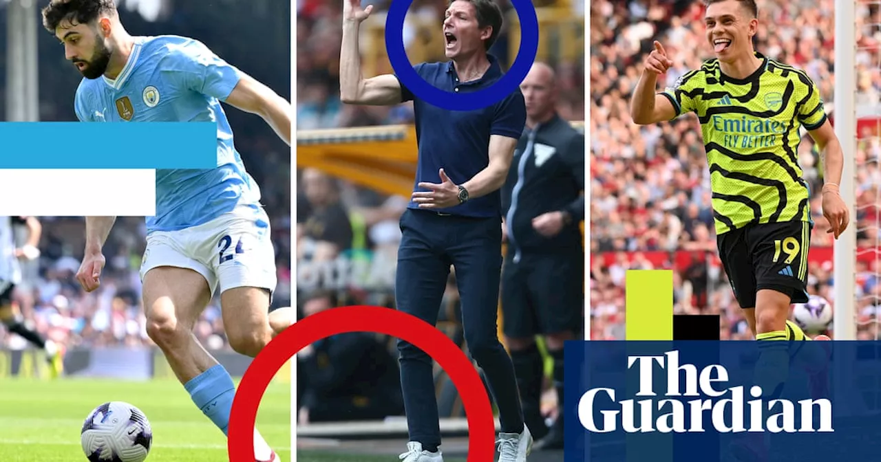 Premier League weekend awards: City’s new winger and Glasner’s masterclass