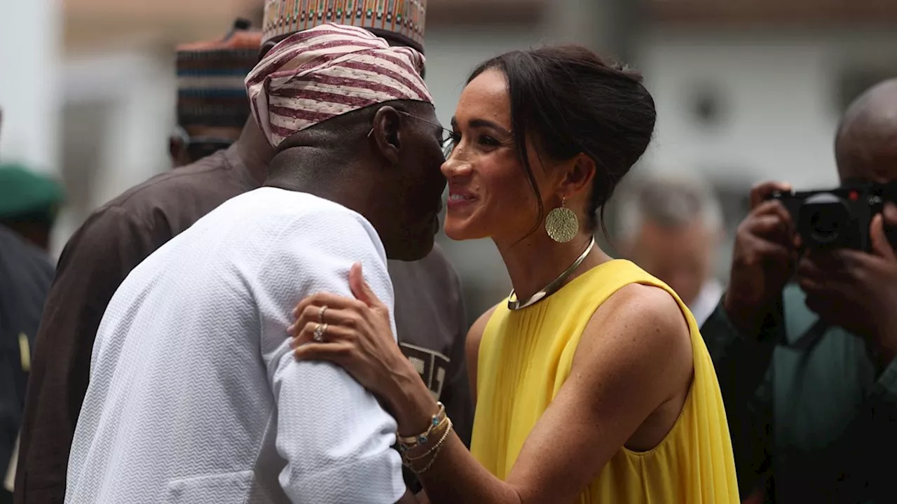 Meghan Markle wished Happy Mother's Day on final day of Nigeria trip with Prince Harry