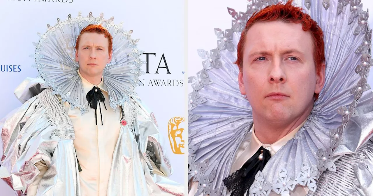 Joe Lycett's Elizabethan Look On The TV Baftas Red Carpet Definitely Stole The Show