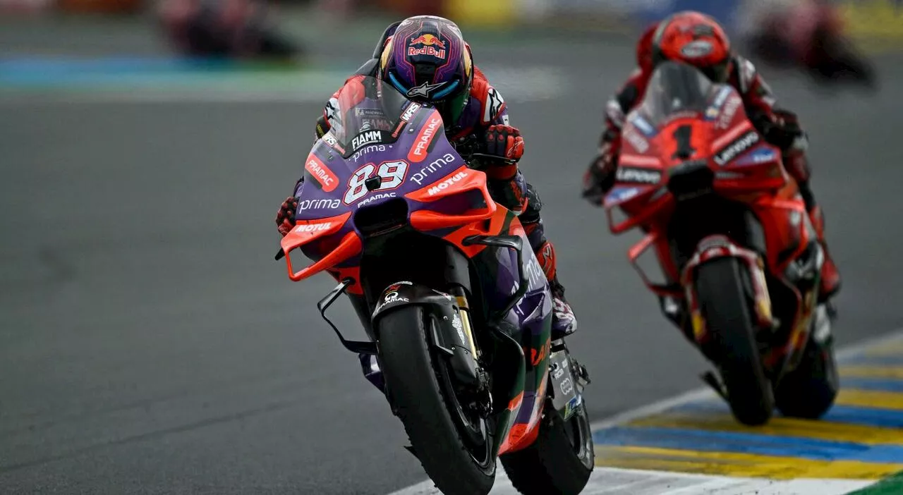 Gp Francia, Martin vince a Le Mans e allunga in classifica: secondo M.Marquez, Bagnaia terzo