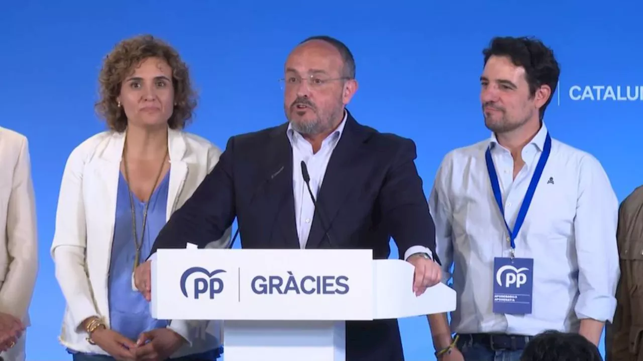 Elecciones Cataluña 2024: Alejandro Fernández celebra el ascenso del PP