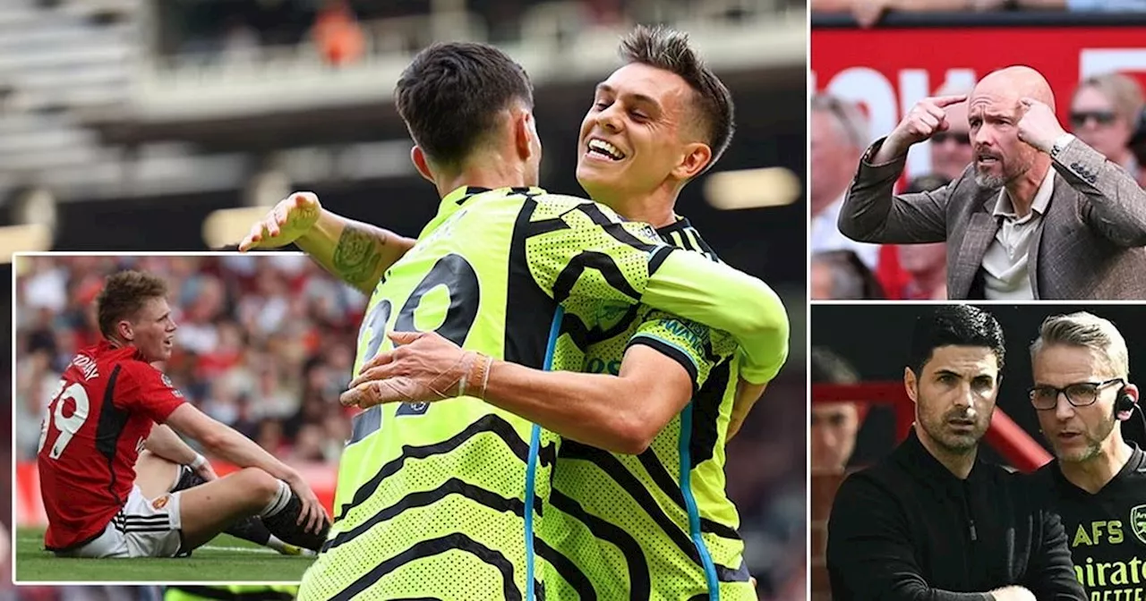 5 talking points as Arsenal claim vital win vs Man Utd to keep title hopes alive