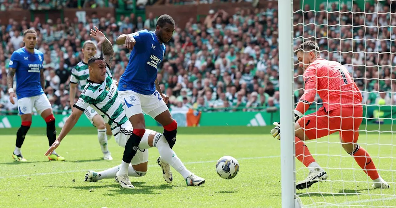 Ireland striker Adam Idah shows Celtic love against Rangers