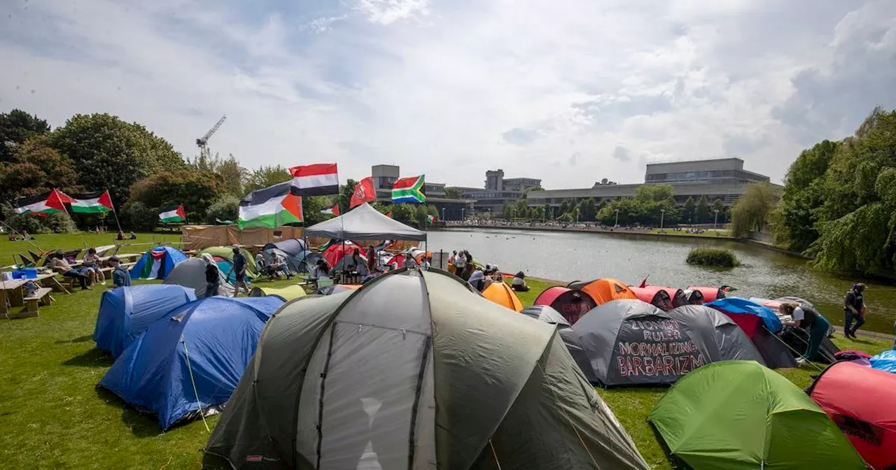 ‘The sacrifice is worth it’: Students continue pro-Palestine encampment on grounds of UCD