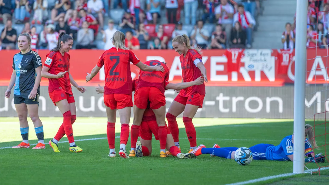 Frauen-BL: Dominanter FC Bayern besiegelt Nürnbergs Abstieg