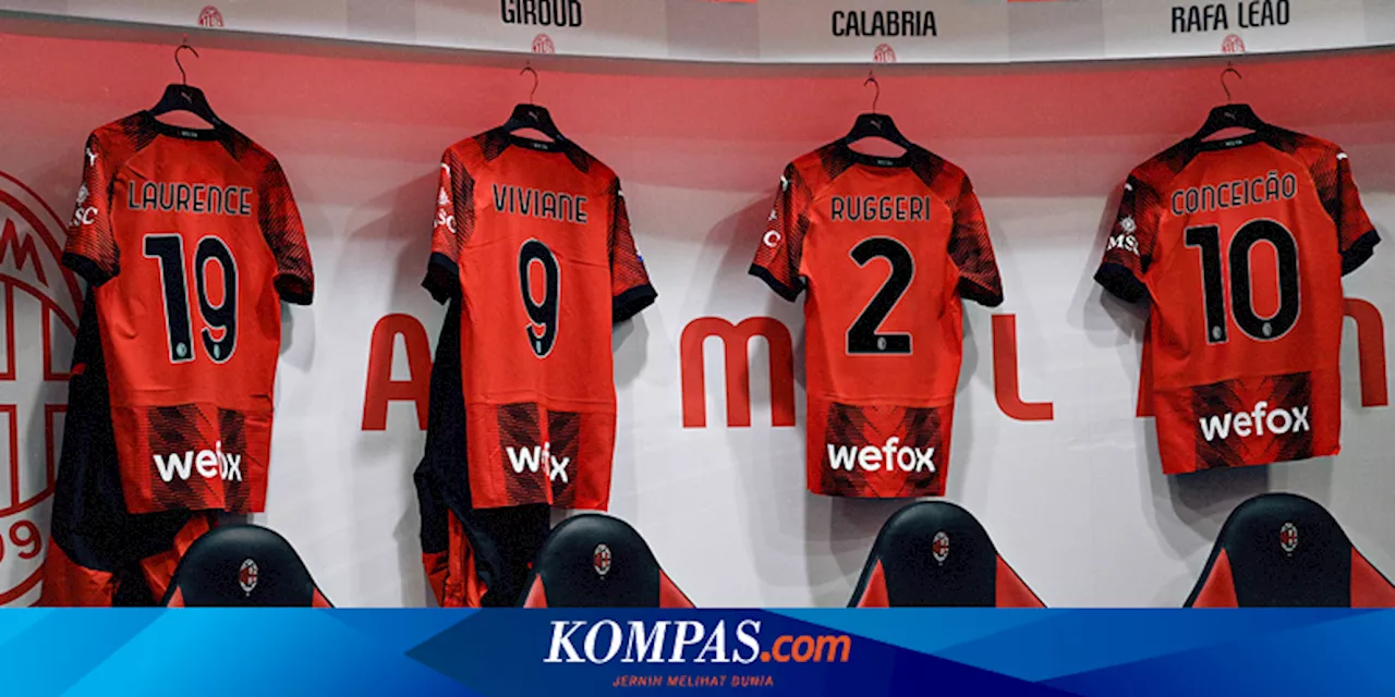 Alasan Skuad AC Milan Gunakan Jersey Nama Ibu Kala Libas Cagliari