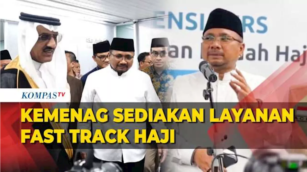 Kemenag dan Pemerintah Arab Saudi Sediakan Layanan Fast Track di Tiga Embarkasi Haji