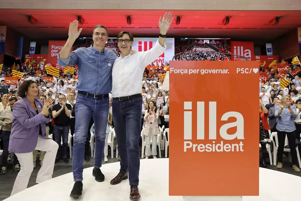 Espagne: les socialistes de Pedro Sánchez à la conquête de la Catalogne