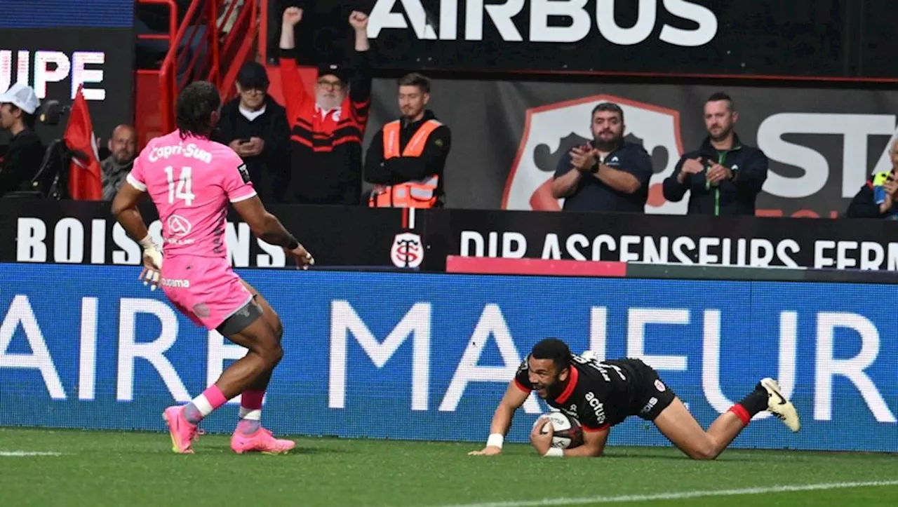 Stade Toulousain-Stade Français : sur l’aile de Lebel, la vie était belle ! L’ailier de Toulouse a été décisif