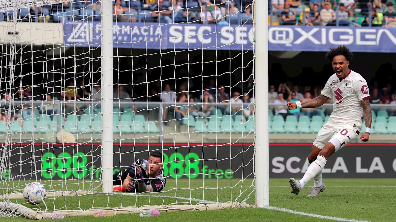 Il Toro riaccende il sogno europeo, ribaltato 2-1 il Verona al Bentegodi