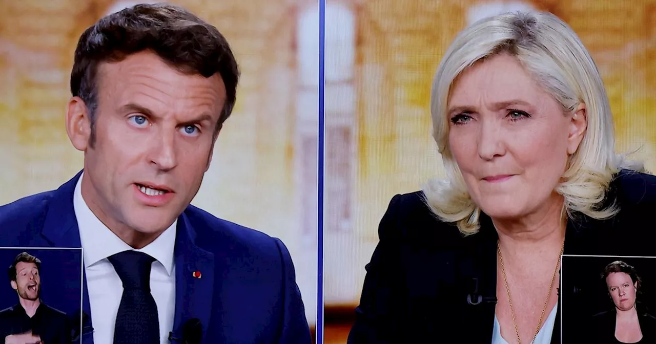 Européennes : Marine Le Pen se dit prête à débattre avec Emmanuel Macron