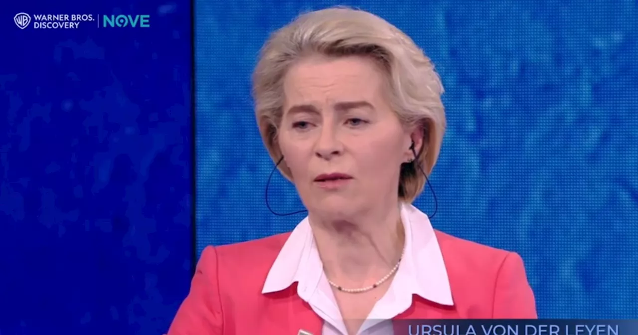 Che Tempo Che Fa, Von der Leyen lancia la corsa: &#034;Serve maggioranza al centro&#034;