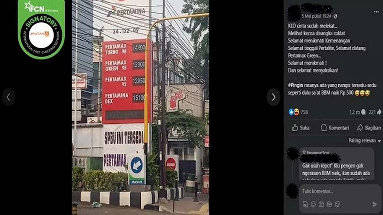 Kumpulan Kabar Viral Tentang Pertalite, Hoaks atau Fakta?