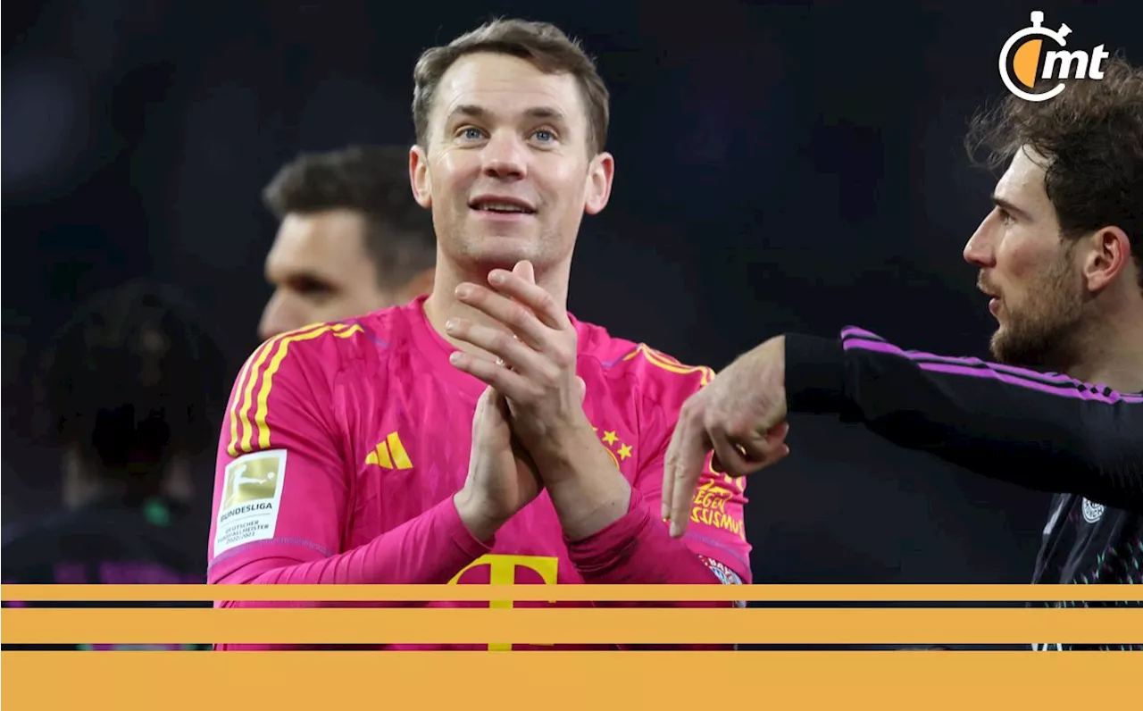 Manuel Neuer cumple 500 partidos en la Bundesliga