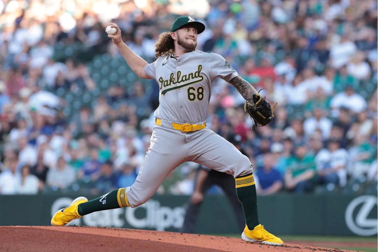 Bleday homers, Estes earns first win as Oakland A’s beat Seattle Mariners 8-1