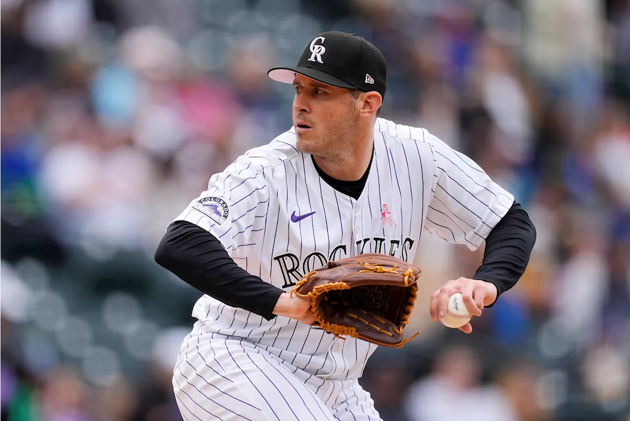 Blach's solid outing, Tovar's homer lift Rockies past Rangers to complete series sweep