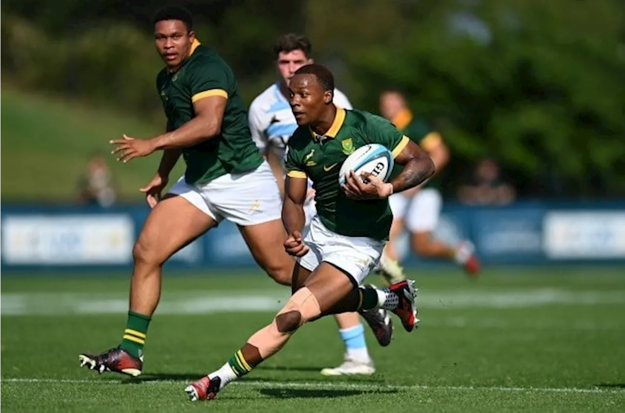 Junior Boks end on winning note after edging Argentina in final Rugby Championship match