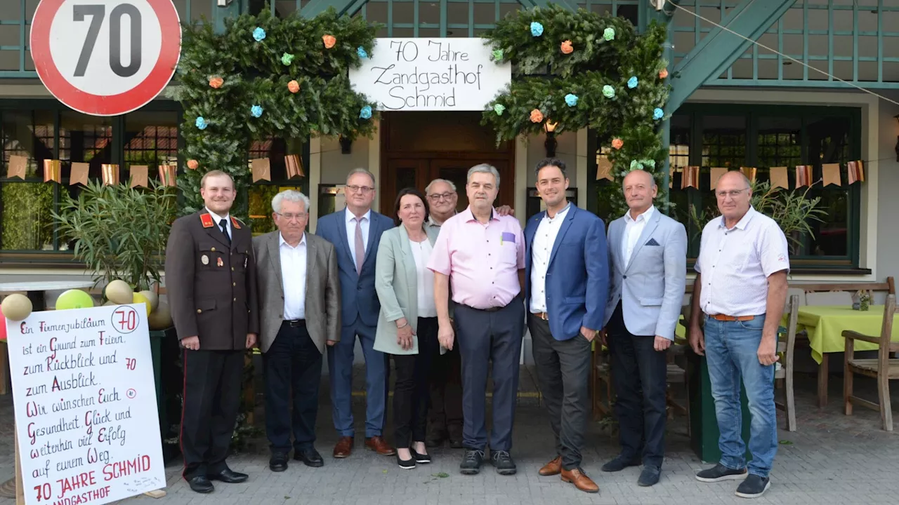 70 Jahre Gasthaus Schmid in Sitzenberg