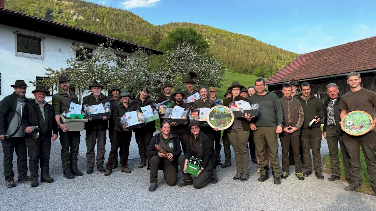 Erfolgreiches Hegeringschießen am Gölshof in Kleinzell